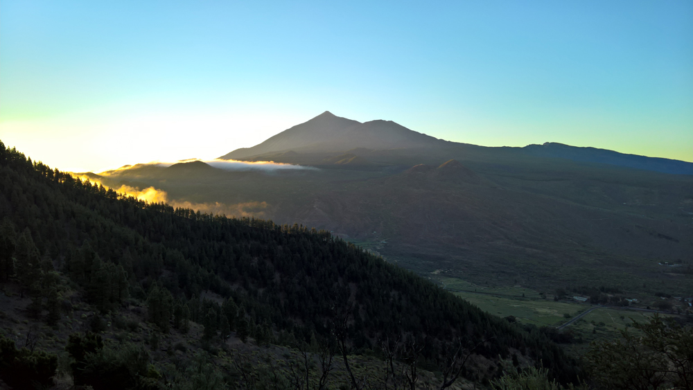 Tenerife, reflectie in natuur en zon